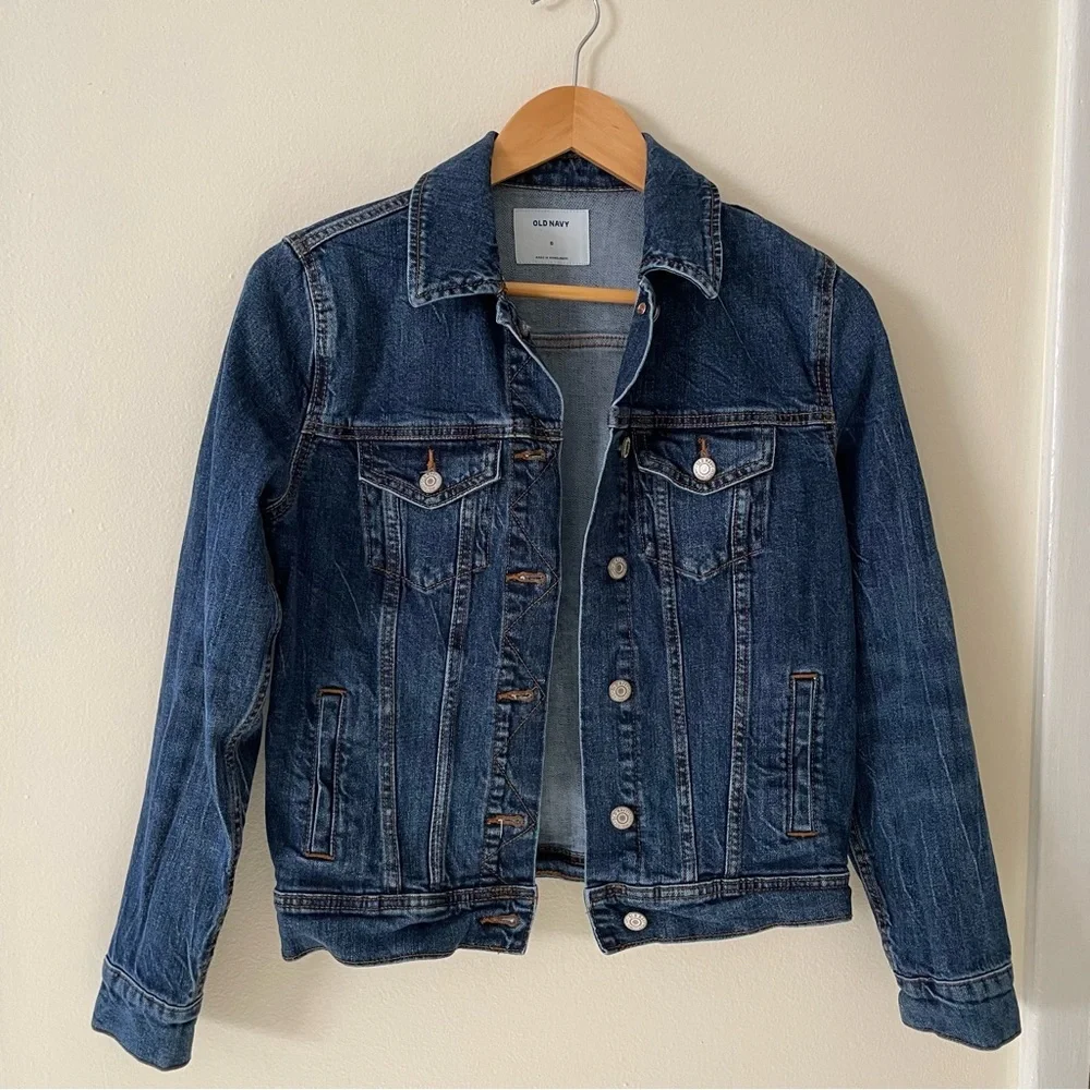 Old Navy Women's Classic Indigo Jean Jacket